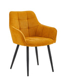 Oriana Esszimmerstuhl - Ockergelb gewebt