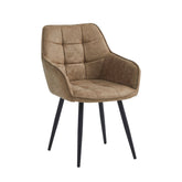 Chaise de salle à manger Oriana - Microfibre sable