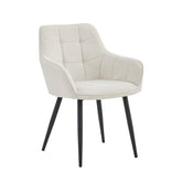 Oriana Esszimmerstuhl - Weiß gewebt