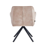 Pearl Eetkamerstoel - Beige Adore Velvet