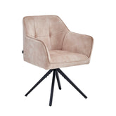 Pearl Esszimmerstuhl - Beige Adore Samt