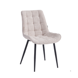 Quadra Eetkamerstoel - Beige Chenille