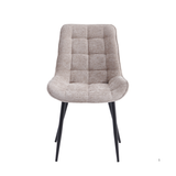 Quadra Eetkamerstoel - Taupe Chenille