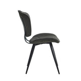 Rondo Eetkamerstoel - Antraciet Microfiber