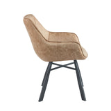Solido Eetkamerstoel - Beige Microfiber