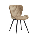 Star Eetkamerstoel - Sand Microfiber