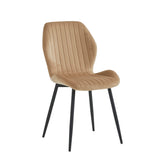 Sunny Esszimmerstuhl - Beige Samt