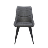 Svenski Eetkamerstoel - Antraciet Microfiber