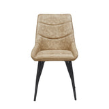 Svenski Eetkamerstoel - Beige Microfiber