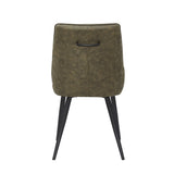 Svenski Eetkamerstoel - Groen Microfiber