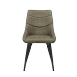 Svenski Eetkamerstoel - Groen Microfiber