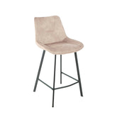 Zera Barkrukken - Beige Adore Velvet