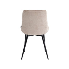 Lesedi Eetkamerstoel - Beige Chenille Stof