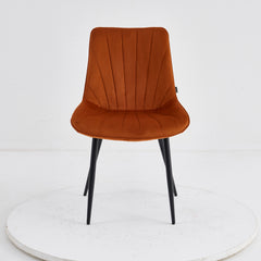 Lesedi Eetkamerstoel - Terracotta Velvet