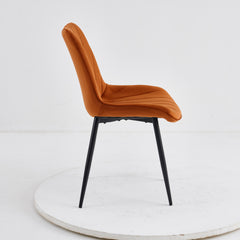 Lesedi Eetkamerstoel - Terracotta Velvet