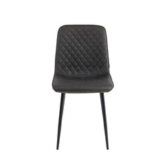 Elise Eetkamerstoel - Grijs Microvezel
