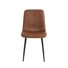 Elise Eetkamerstoel - Cognac Microvezel