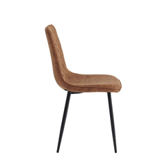 Elise Eetkamerstoel - Cognac Microvezel