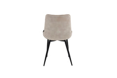 Verta Eetkamerstoel - Beige Adore Velvet