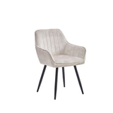 Ozzy Eetkamerstoel - Beige Adore Velvet