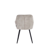 Ozzy Eetkamerstoel - Beige Adore Velvet