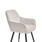 Ozzy Eetkamerstoel - Beige Adore Velvet