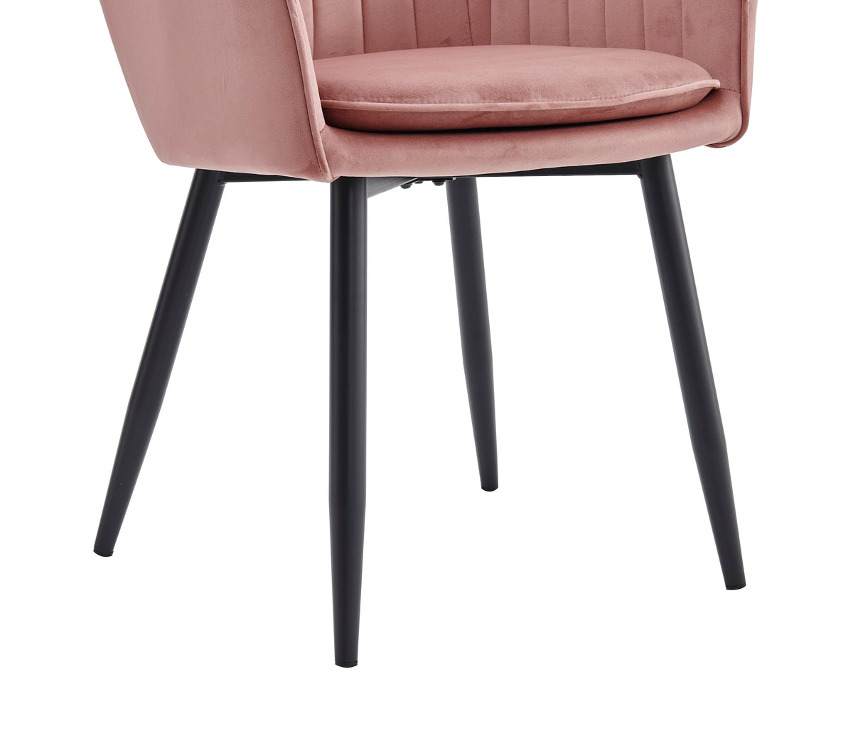 Lavinia Dining Chair - Pink Velvet