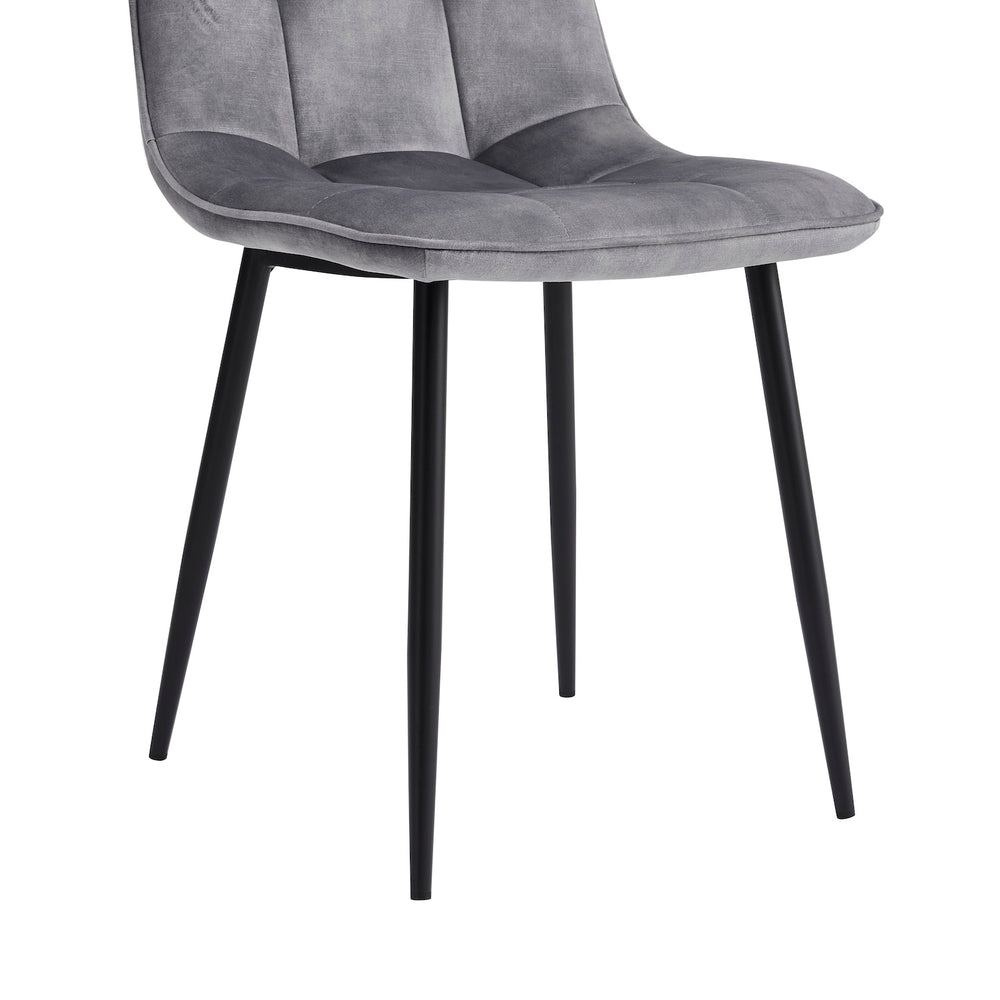 Ela Eetkamerstoel - Lichtgrijs Adoré Velvet