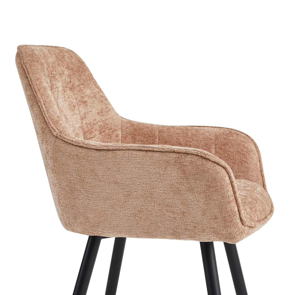 Oriana Eetkamerstoel - Champagne Chenille