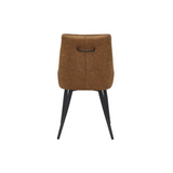 Dansk Eetkamerstoel - Cognac Microfiber