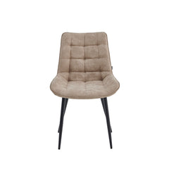 Quadra Eetkamerstoel - Beige Microvezel
