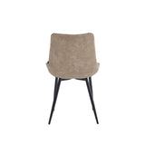 Quadra Eetkamerstoel - Beige Microvezel