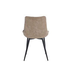 Quadra Eetkamerstoel - Beige Microvezel
