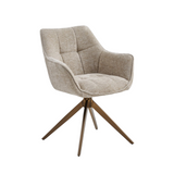 Chaise de salle à manger Boston - Chenille taupe