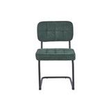 Kita Dining Chair – Green – Woven Fabric