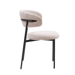 Daria Dining Chair - Taupe Linen