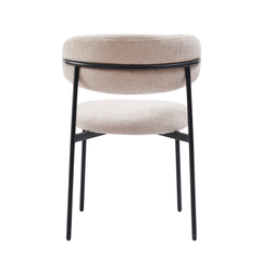 Daria Dining Chair - Taupe Linen