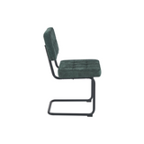 Kita Dining Chair – Green – Woven Fabric