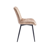 Verta Dining Chair - Pink Adore Velvet