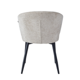 Ruby Dining Chair - Taupe Chenille