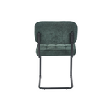Kita Dining Chair – Green – Woven Fabric