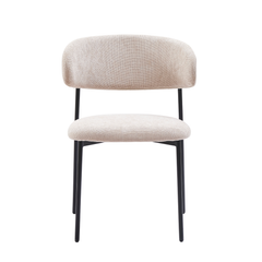 Daria Dining Chair - Taupe Linen