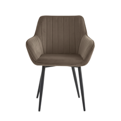 Luna Eetkamerstoel - Bruin Velvet