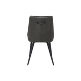 Dansk Eetkamerstoel - Antraciet Microfiber
