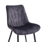 Lesedi Dining Chair - Ochre Yellow Velvet