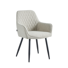 Beverly Eetkamerstoel - Beige Boucle