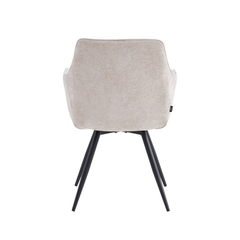 Sierra Eetkamerstoel - Beige Chenille - Draaibaar