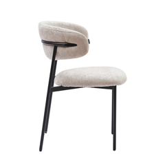 Chaise de salle à manger Daria - Chenille beige