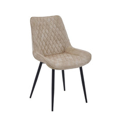 Adama Eetkamerstoel - Beige Adore Velvet