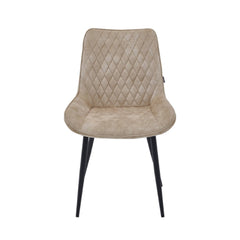 Adama Eetkamerstoel - Beige Adore Velvet